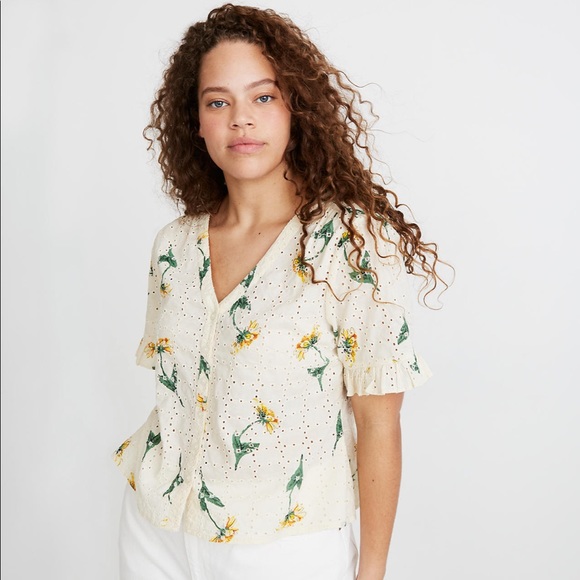 Madewell | Tops | Nwt Madewell Eyelet 
